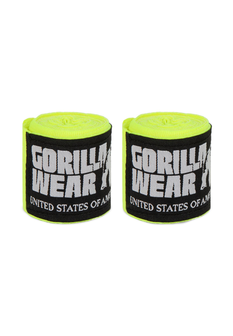 Load image into Gallery viewer, Gorilla Wear - Boxing Hand Wraps - Yellow