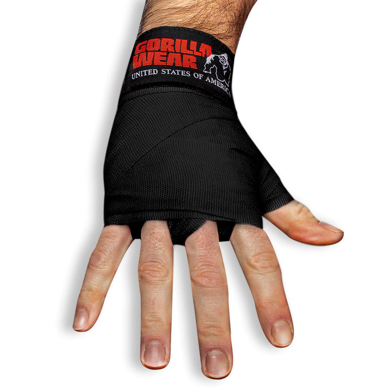 Load image into Gallery viewer, Gorilla Wear - Boxing Hand Wraps - Black