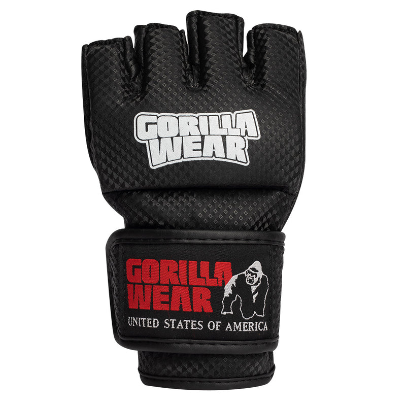 Load image into Gallery viewer, Gorilla Wear - Berea mma gloves (without thumb) - black/white