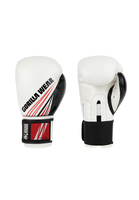 Gorilla Wear - Yakima Boxing Gloves - White