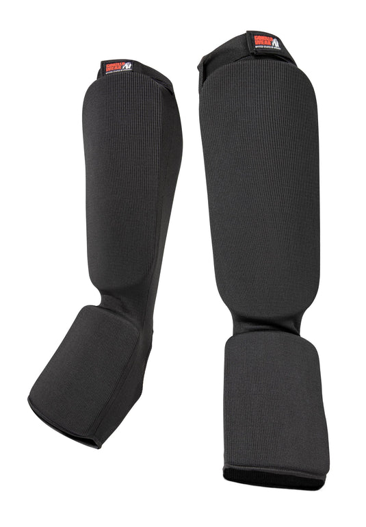 Gorilla Wear - Jefferson Shin Guards - Black