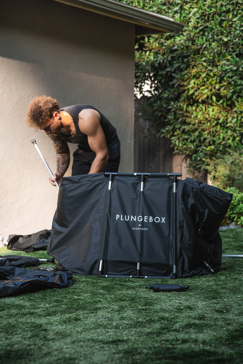 Load image into Gallery viewer, SAUNABOX - PlungeBox XL: Lay-Flat Cold Tub