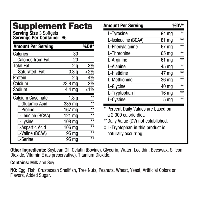 Load image into Gallery viewer, Prolab Nutrition - Amino Gel Caps (200 Count)