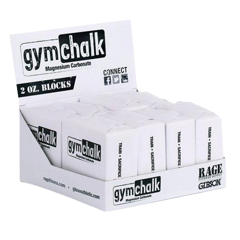 Load image into Gallery viewer, Rage Fitness - Premium Magnesium Block Chalk – Lab‑tested. Rugged. Ready for real workouts.
