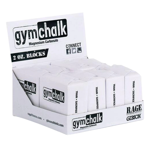 Rage Fitness - Premium Magnesium Block Chalk – Lab‑tested. Rugged. Ready for real workouts.