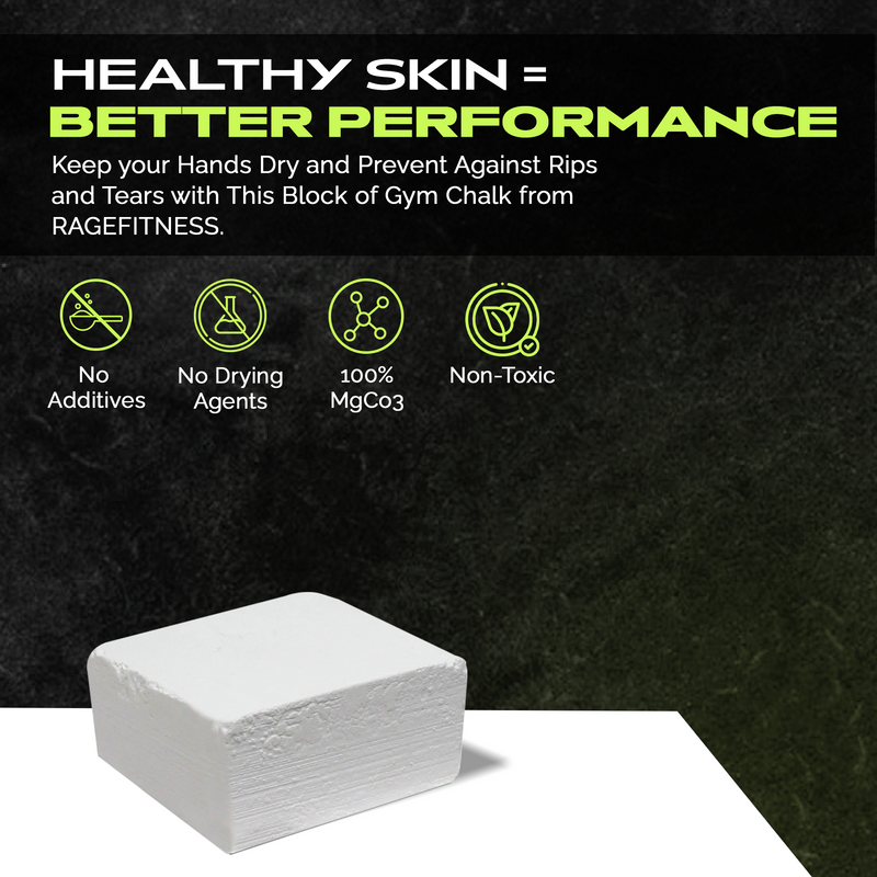 Load image into Gallery viewer, Rage Fitness - Premium Magnesium Block Chalk – Lab‑tested. Rugged. Ready for real workouts.