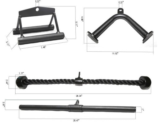 HulkFit - Cable Attachments Set or Individual