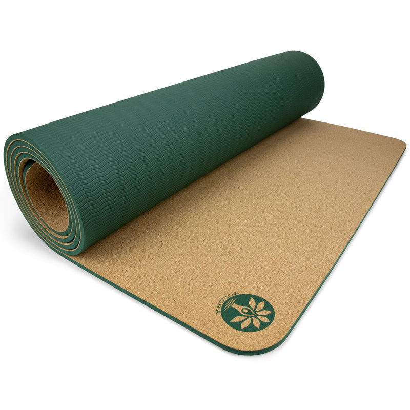 Load image into Gallery viewer, Yoloha Yoga - Aura Cork Yoga Mat