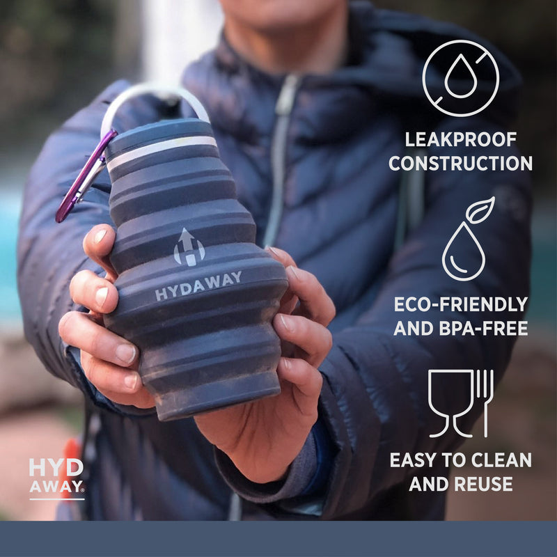 Load image into Gallery viewer, Hydaway - Collapsible Water Bottle | 17oz