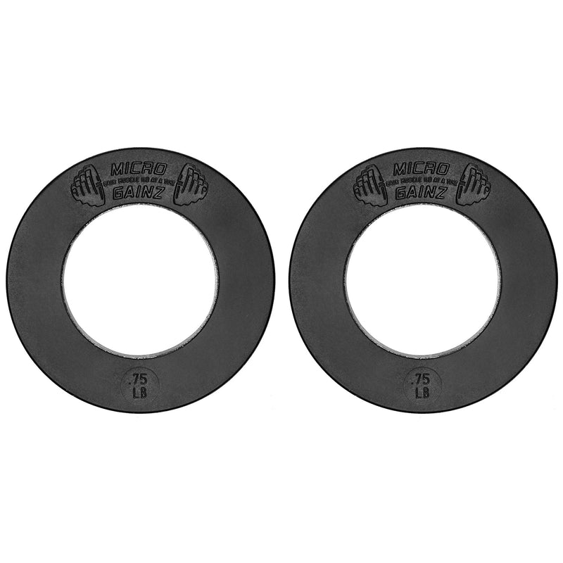 Load image into Gallery viewer, Micro Gainz - Olympic Size Fractional Weight Plates Pair of Blue .75Lb Plates