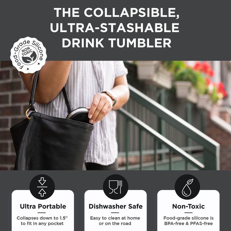 Load image into Gallery viewer, Hydaway - Collapsible Insulated Drink Tumbler