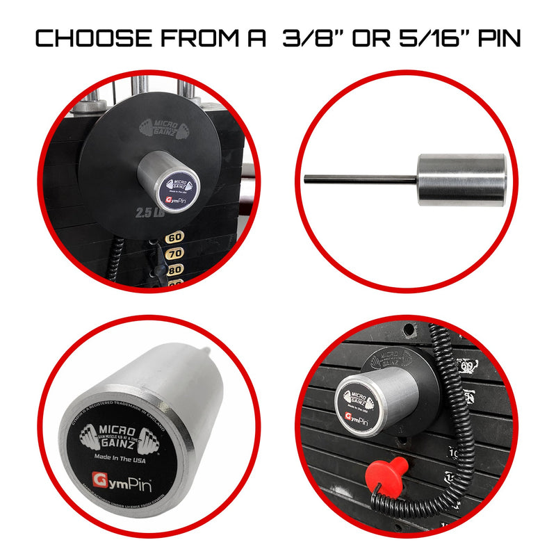 Load image into Gallery viewer, Micro Gainz - GymPin (3" Length)