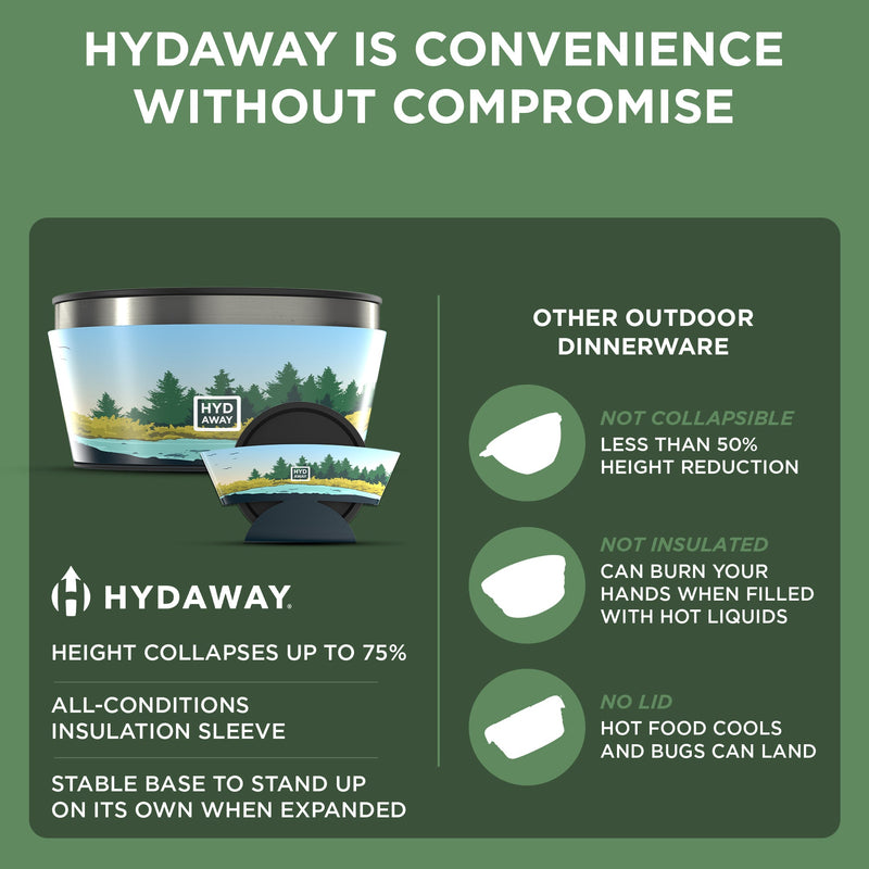 Load image into Gallery viewer, Hydaway - Collapsible Insulated Bowl | 1-Quart