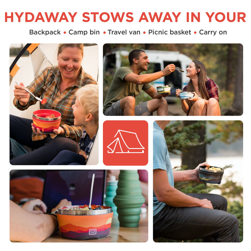 Load image into Gallery viewer, Hydaway - Collapsible Insulated Bowl | 1-Quart