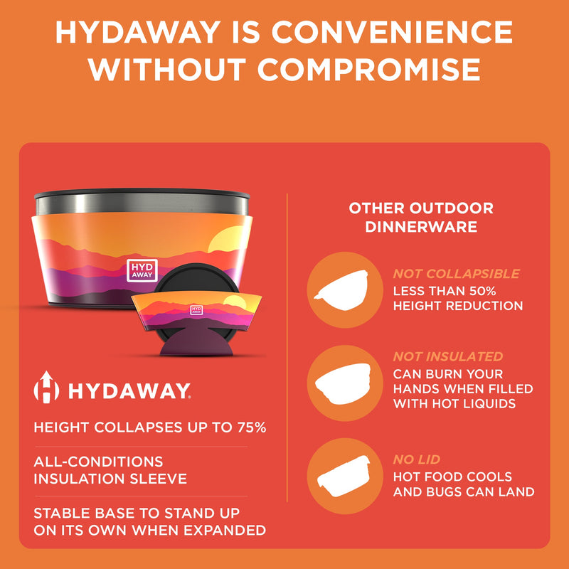 Load image into Gallery viewer, Hydaway - Collapsible Insulated Bowl | 1-Quart