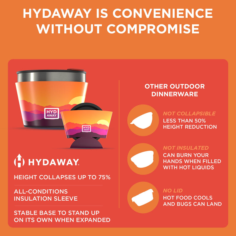 Load image into Gallery viewer, Hydaway - Collapsible Insulated Bowl | 1.5-Cup