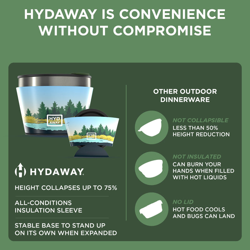 Load image into Gallery viewer, Hydaway - Collapsible Insulated Bowl | 1.5-Cup