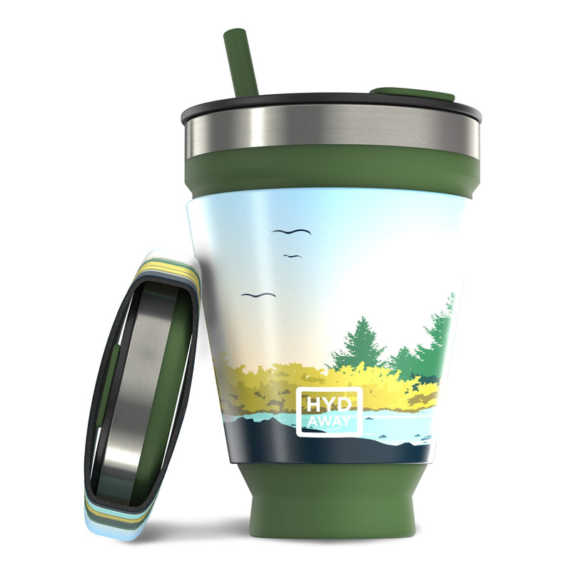 Load image into Gallery viewer, Hydaway - Collapsible Insulated Drink Tumbler