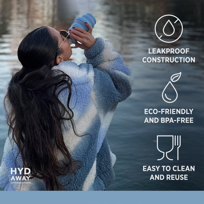 Load image into Gallery viewer, Hydaway - Collapsible Water Bottle | 17oz