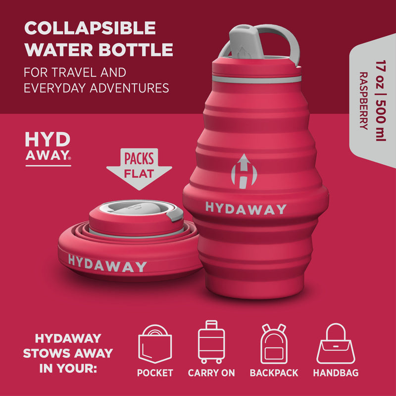 Load image into Gallery viewer, Hydaway - Collapsible Water Bottle | 17oz