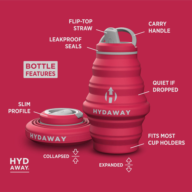 Load image into Gallery viewer, Hydaway - Collapsible Water Bottle | 17oz