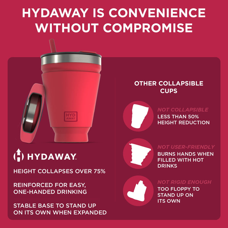 Load image into Gallery viewer, Hydaway - Collapsible Insulated Drink Tumbler