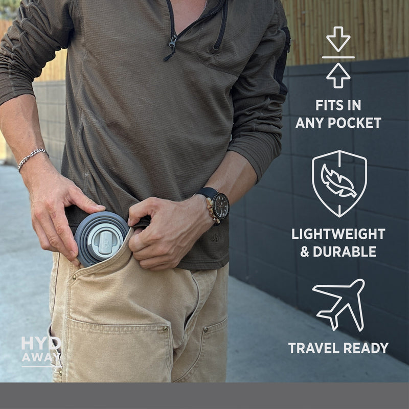 Load image into Gallery viewer, Hydaway - Collapsible Water Bottle | 17oz