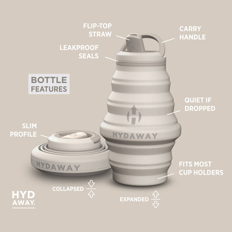 Load image into Gallery viewer, Hydaway - Collapsible Water Bottle | 17oz