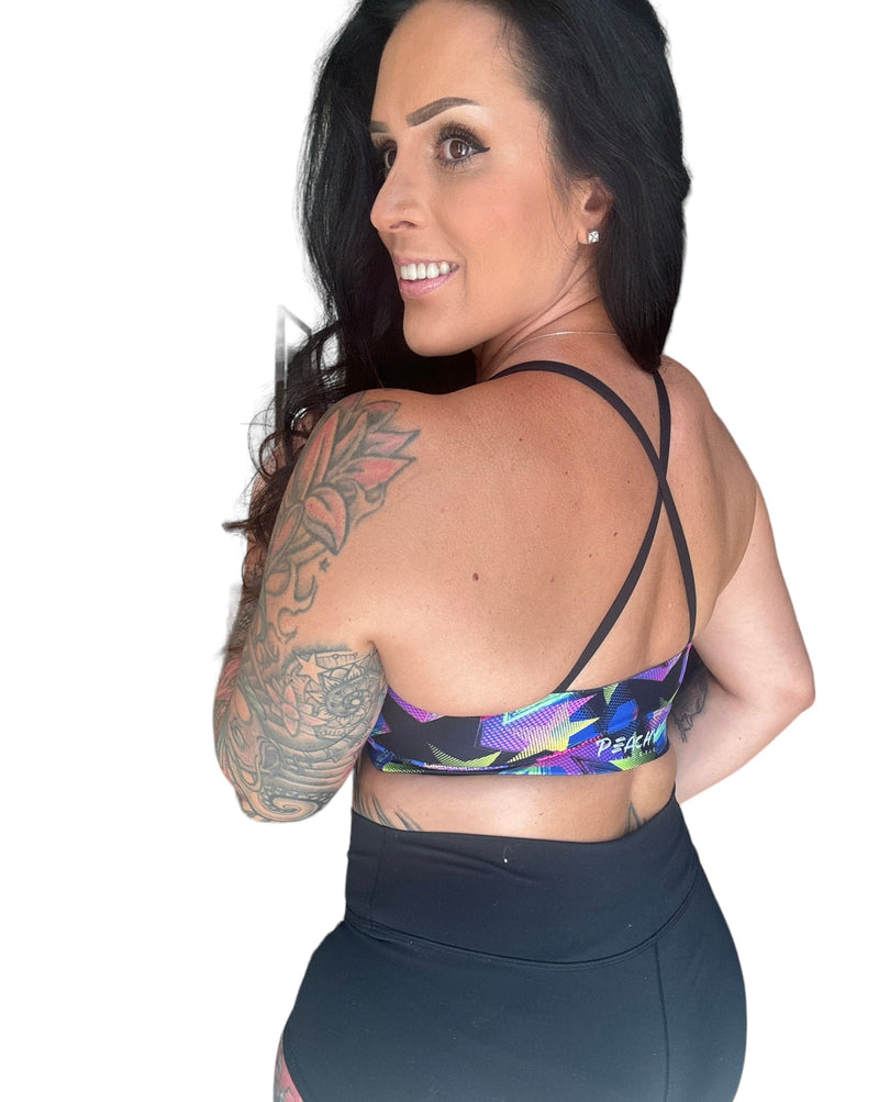 Load image into Gallery viewer, Peachy Athletic - Seventh Heaven Sports Bra (Medium Support) - Superstar