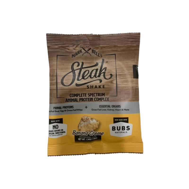 Load image into Gallery viewer, Within You - In Sample Pack - Mark Bell's Steak Shake- Complete Spectrum Animal Protein Powder Complex