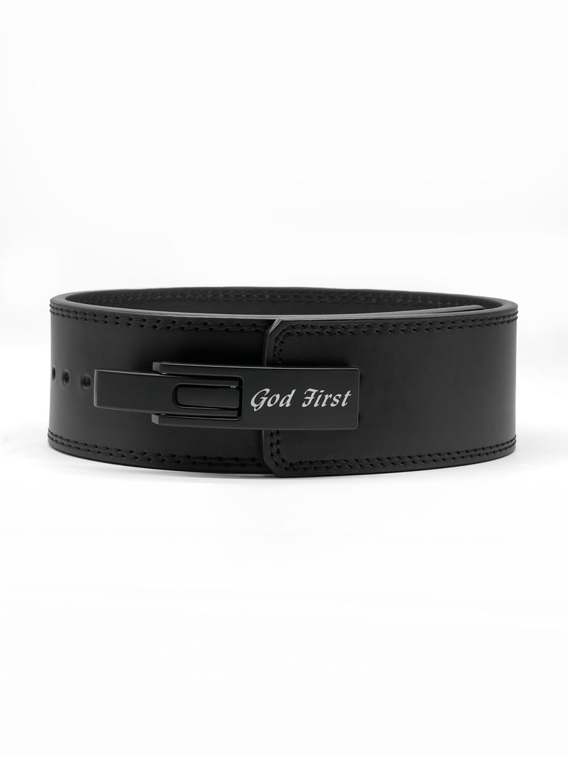 Load image into Gallery viewer, HolStrength - God First 10MM Lever Belt