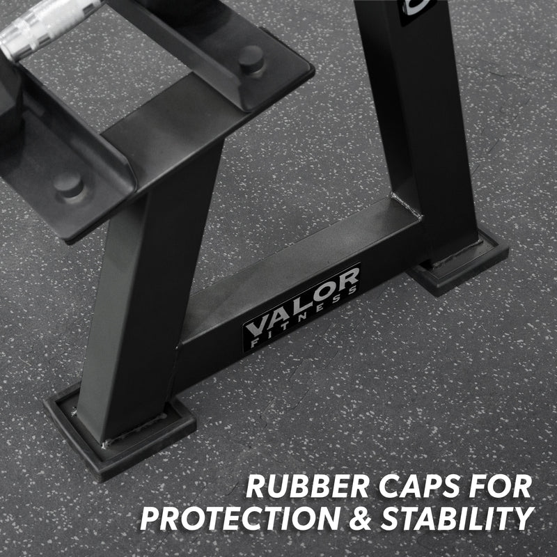 Load image into Gallery viewer, Valor Fitness - Dumbbell 2 Tier Storage Rack