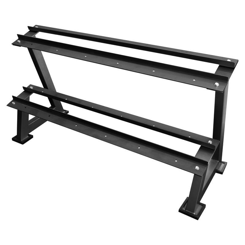 Load image into Gallery viewer, Valor Fitness - Dumbbell 2 Tier Storage Rack