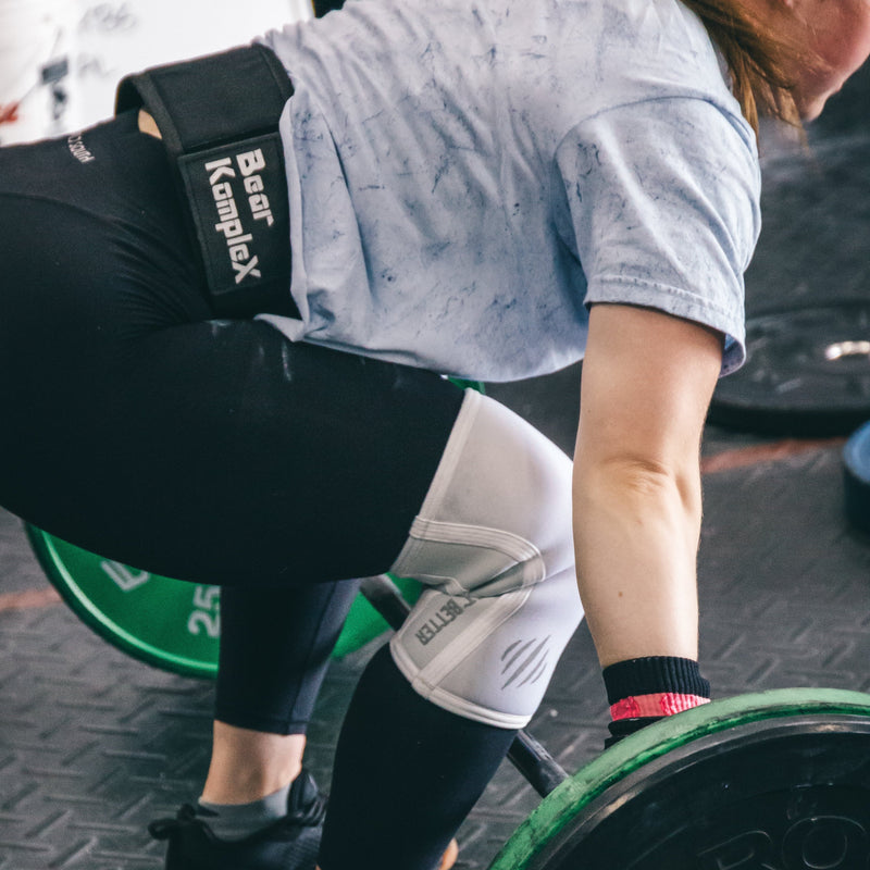 Load image into Gallery viewer, Bear KompleX - Bear KompleX Knee Sleeves- White