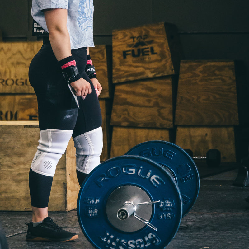 Load image into Gallery viewer, Bear KompleX - Bear KompleX Knee Sleeves- White