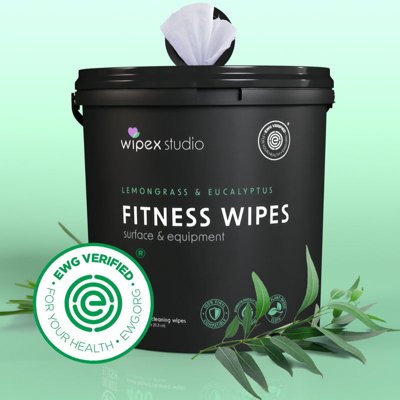 Load image into Gallery viewer, Wipex Co. - Wipex 400ct Natural Gym Wipes for Fitness Equipment | Portable Dispensing Bucket or Refill | Plant-Based