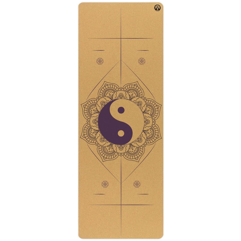 Load image into Gallery viewer, Yoloha Yoga - Balance and Unity Aura Cork Yoga Mat