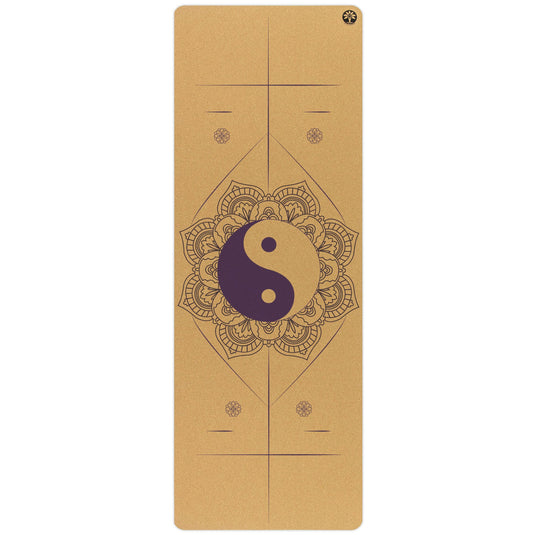 Yoloha Yoga - Balance and Unity Aura Cork Yoga Mat