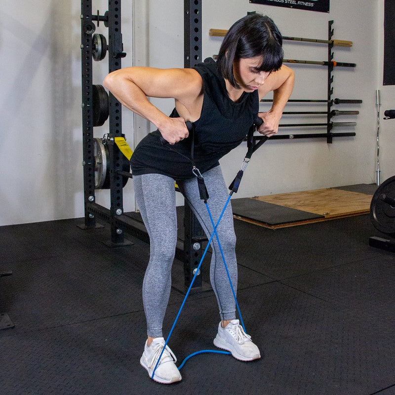 Load image into Gallery viewer, Serious Steel Fitness - Resistance Tubing Pack (Up to 100 lbs Resistance)