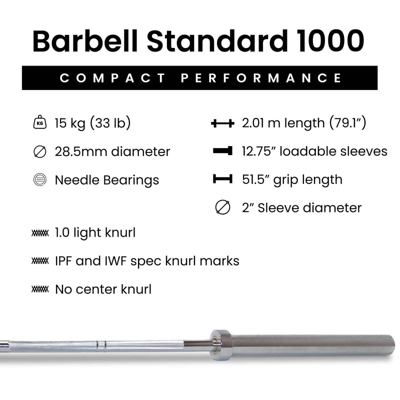 Load image into Gallery viewer, Barbell Standard - Barbell & Weight Set Bundle Builder