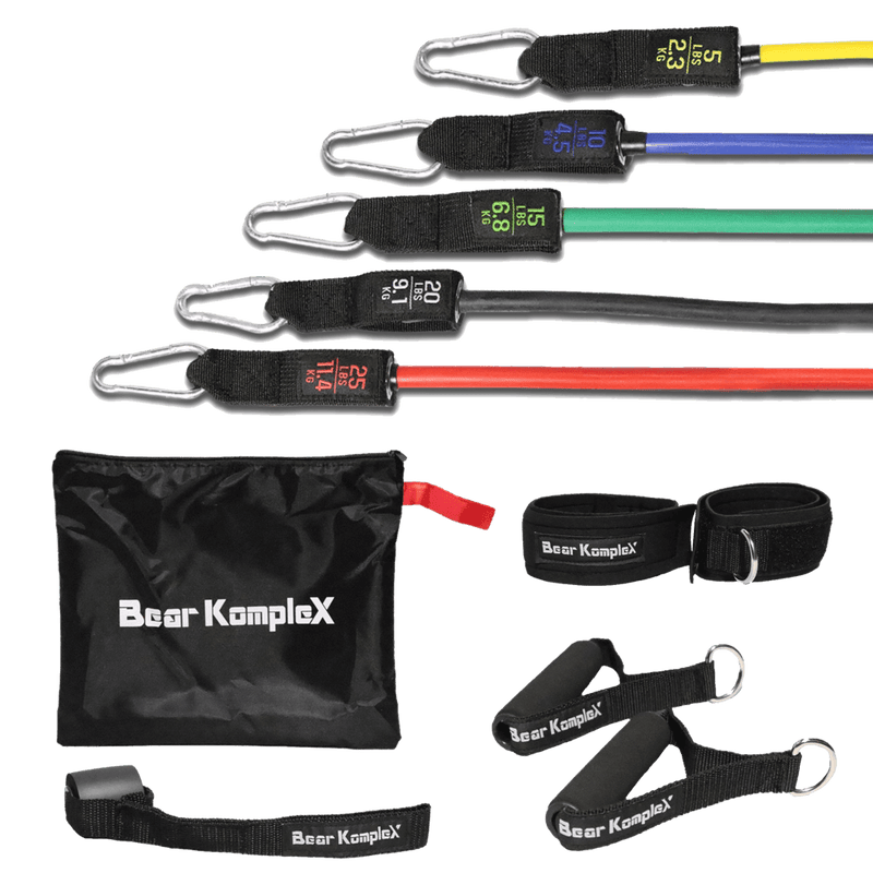 Load image into Gallery viewer, Bear KompleX - 11 Piece Resistance Band Training Set