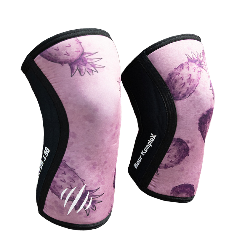 Load image into Gallery viewer, Bear KompleX - Knee Sleeves - Bethany Flores Signature Pineapple
