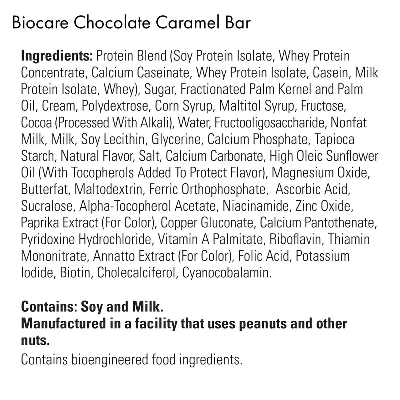 Load image into Gallery viewer, Biocare - High Protein Chocolate Caramel Bar