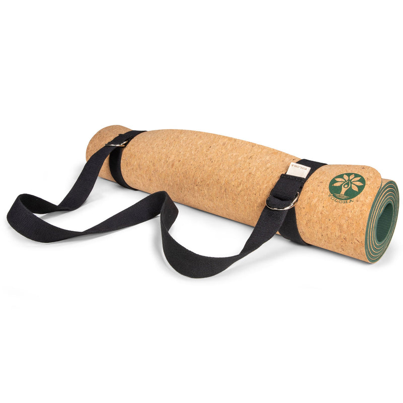Load image into Gallery viewer, Yoloha Yoga - Black Sling and Mat Strap