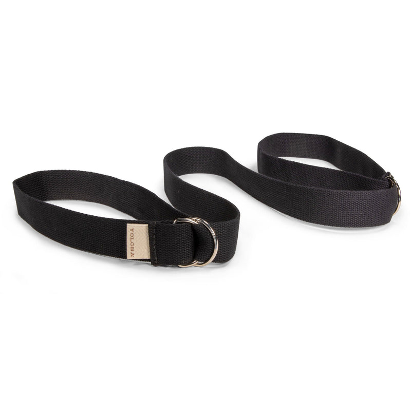 Load image into Gallery viewer, Yoloha Yoga - Black Sling and Mat Strap