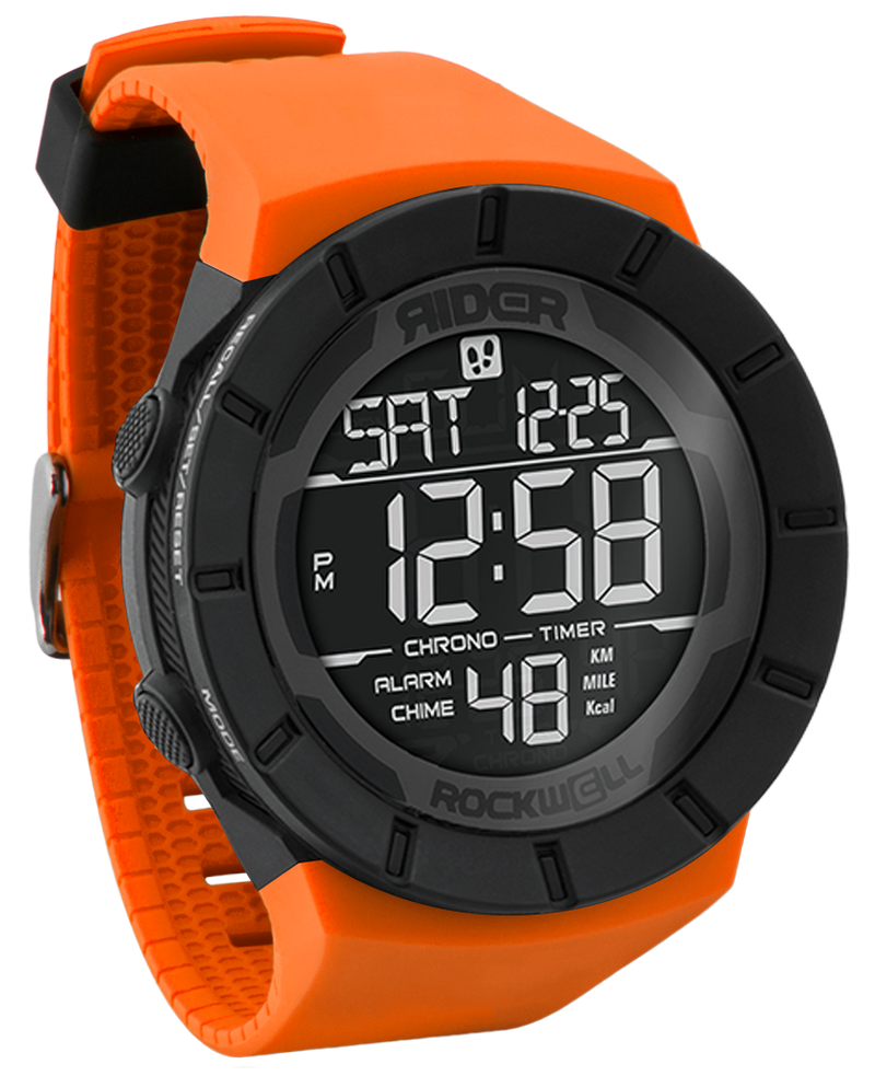 Load image into Gallery viewer, Rockwell Time - Coliseum Fit™ Mix Up Edition (Black/Orange) Watch