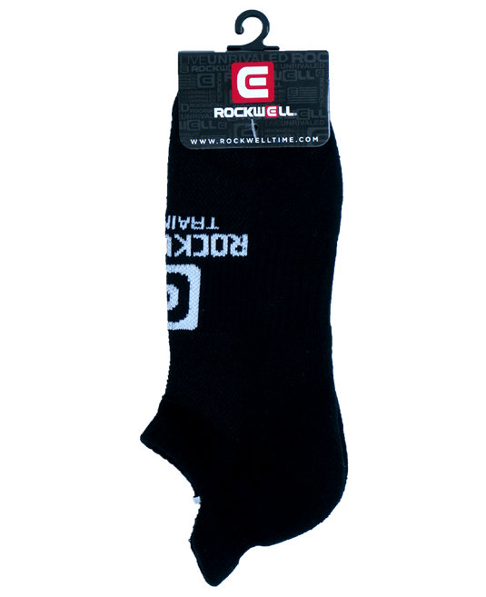Rockwell Time - Rockwell Training Black Ankle Socks