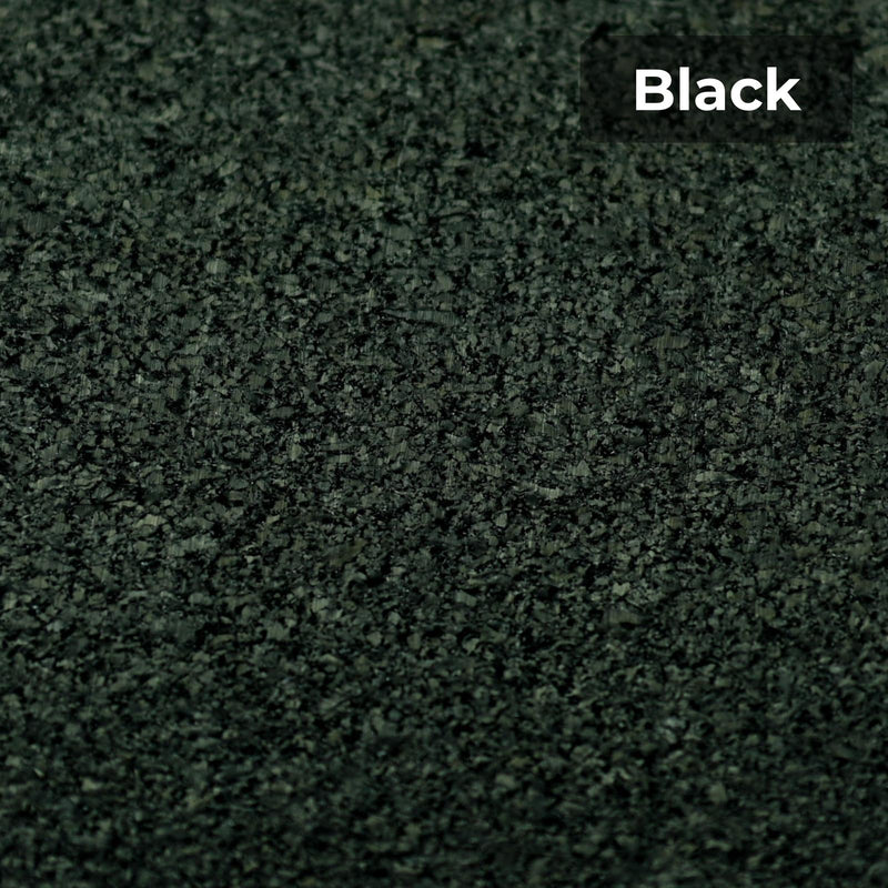 Load image into Gallery viewer, Black rubber flooring swatch
