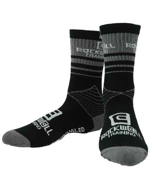 Rockwell Time - Rockwell Training Black/Gray Socks