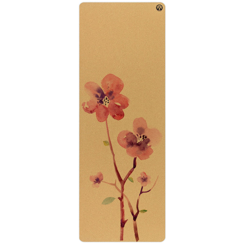 Load image into Gallery viewer, Yoloha Yoga - Blossom Aura Cork Yoga Mat